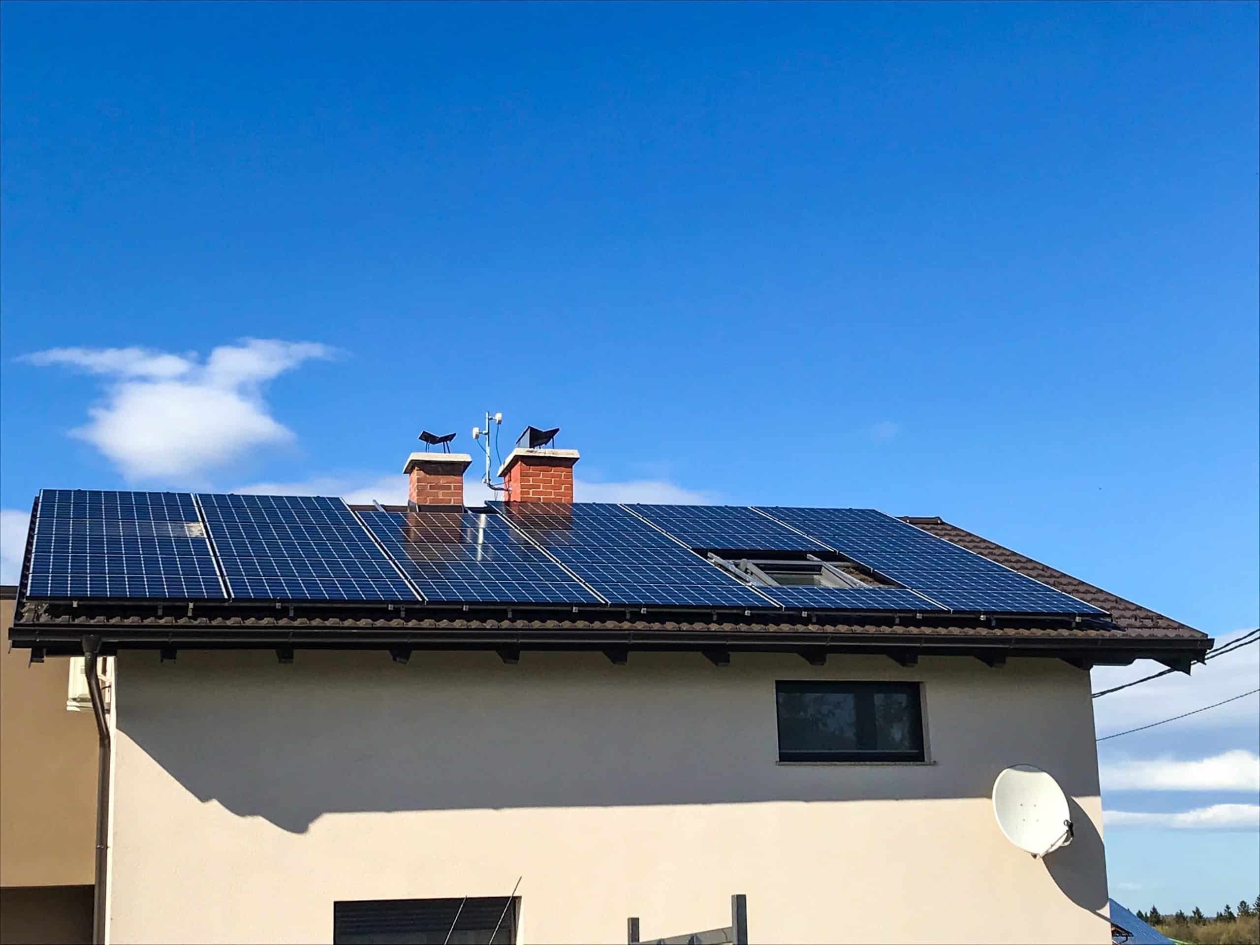Montaža sončne elektrarne — referenčna fotografija 12