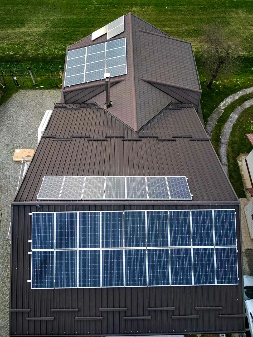 Montaža sončne elektrarne — referenčna fotografija 13