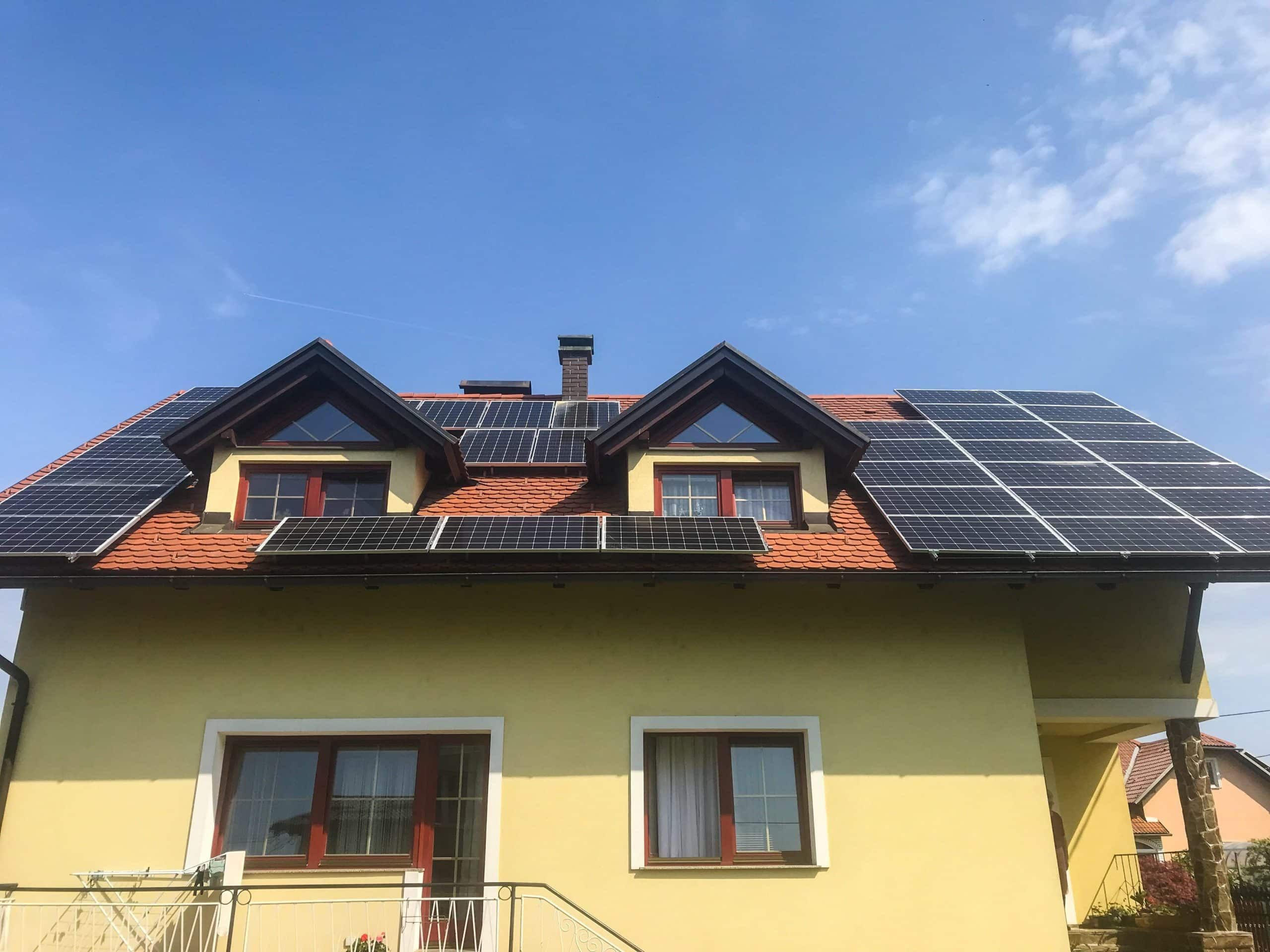 Montaža sončne elektrarne — referenčna fotografija 14