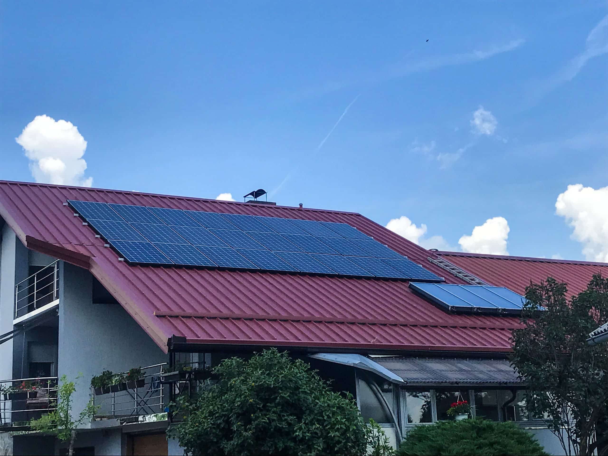 Montaža sončne elektrarne — referenčna fotografija 19