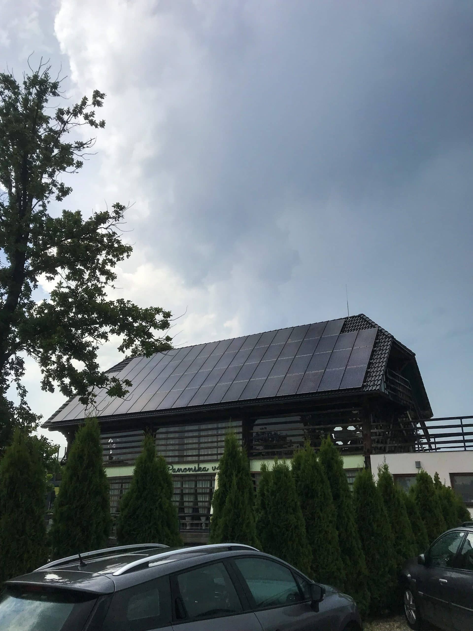 Montaža sončne elektrarne — referenčna fotografija 25