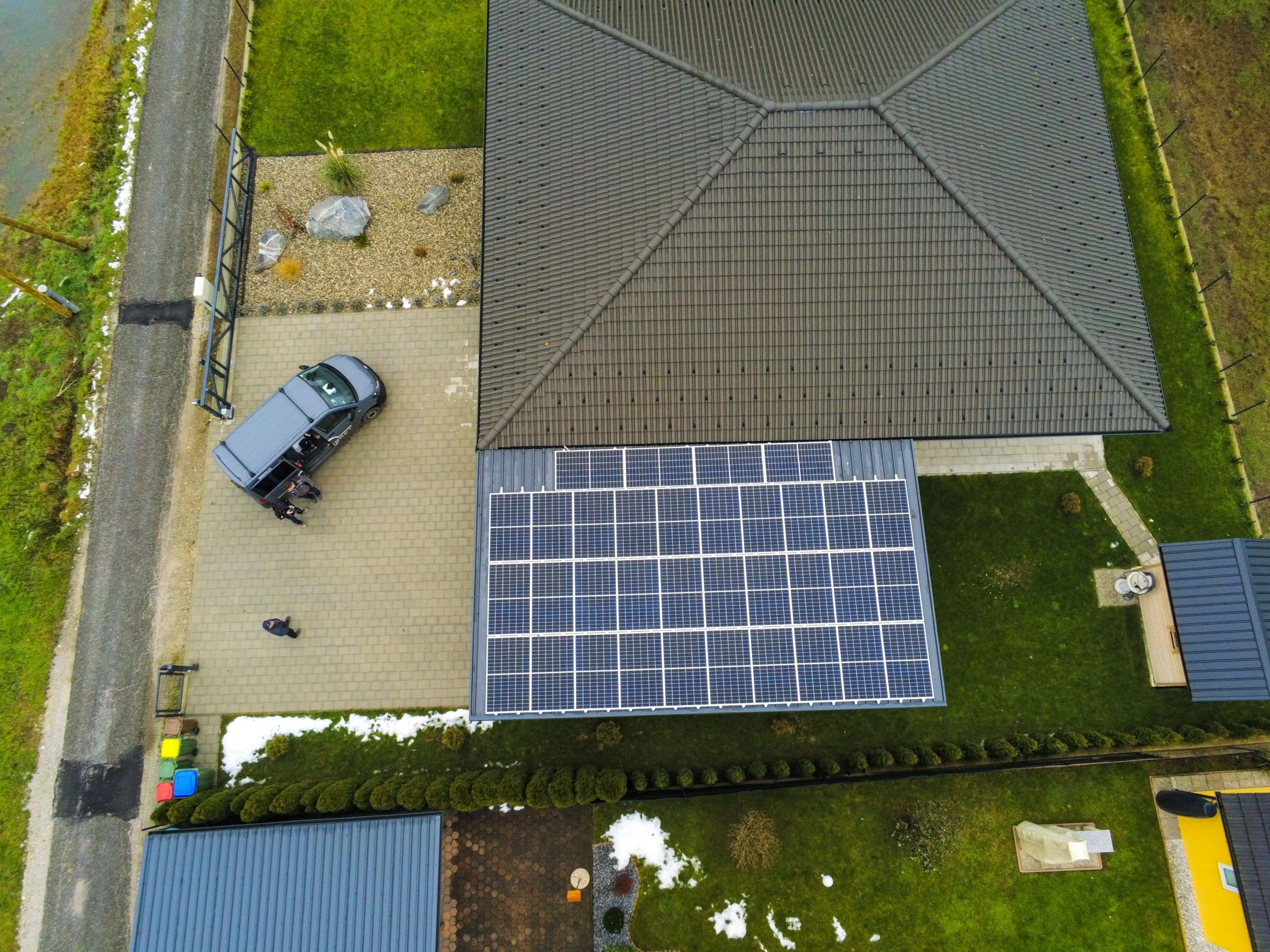 Montaža sončne elektrarne — referenčna fotografija 37