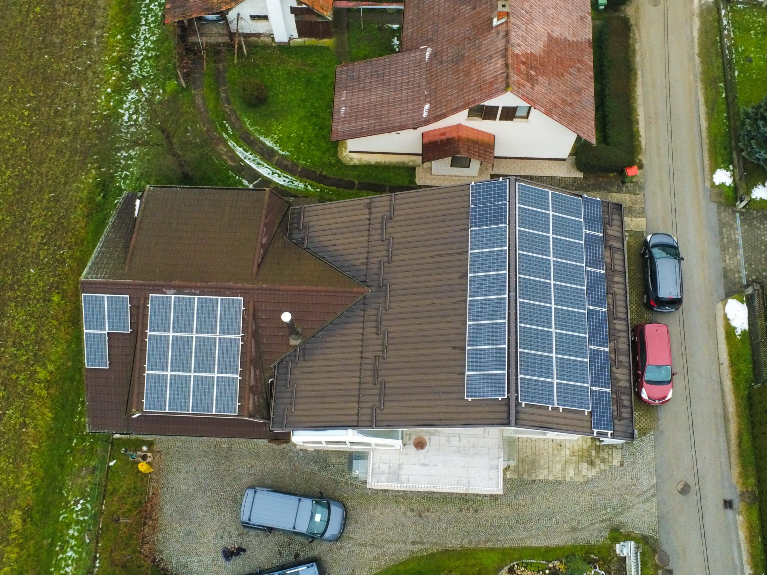 Montaža sončne elektrarne — referenčna fotografija 38